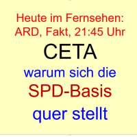CETA-Abkommen: Warum sich die SPD-Basis quer stellt