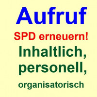 SPD erneuern! Inhaltlich, personell, organisatorisch