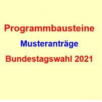 DL21-Programmbausteine und Muster-Anträge für die Bundestagswahl 2021